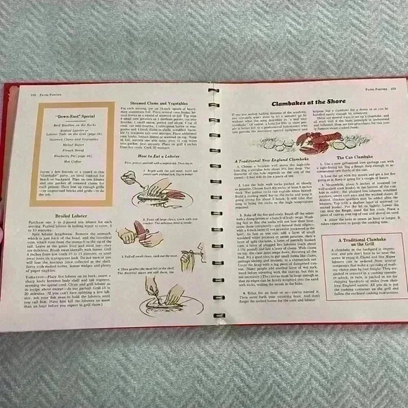 Vintage Betty Crocker First Edition, 1st Printing 1967 Outdoor Cooking BBQ Grill - Picture 4 of 7